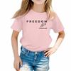 Toddler Girl Boy T-Shirts Kids Top Boys And Girls Printed Short Sleeved T-shirt 1-12Y Summ