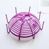 4Pcs Halloween Spiderweb Basket Large Candy Bowls Plastic Sweets Basket Fruit Plate Party Candy Holder Bowls Enduring