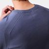 Calvin Klein Minimalist Comfortable Versatile Casual Warm Knit Crew Neck Sweater Men sweater Vintage-Indigo 40BM347-422