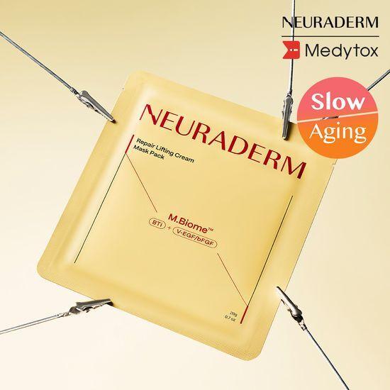 Elastic Exosome + Coating Sheet Medytox Neuraderm Repair Lifting Cream Mask Pack 1/5 Sheets