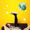 947Pc Luminous Moon Stars Wall Stickers Glow In The Dark 3D Bubble Dot Star For Kids Room Ceiling Decor Fluorescent Wall Sticker