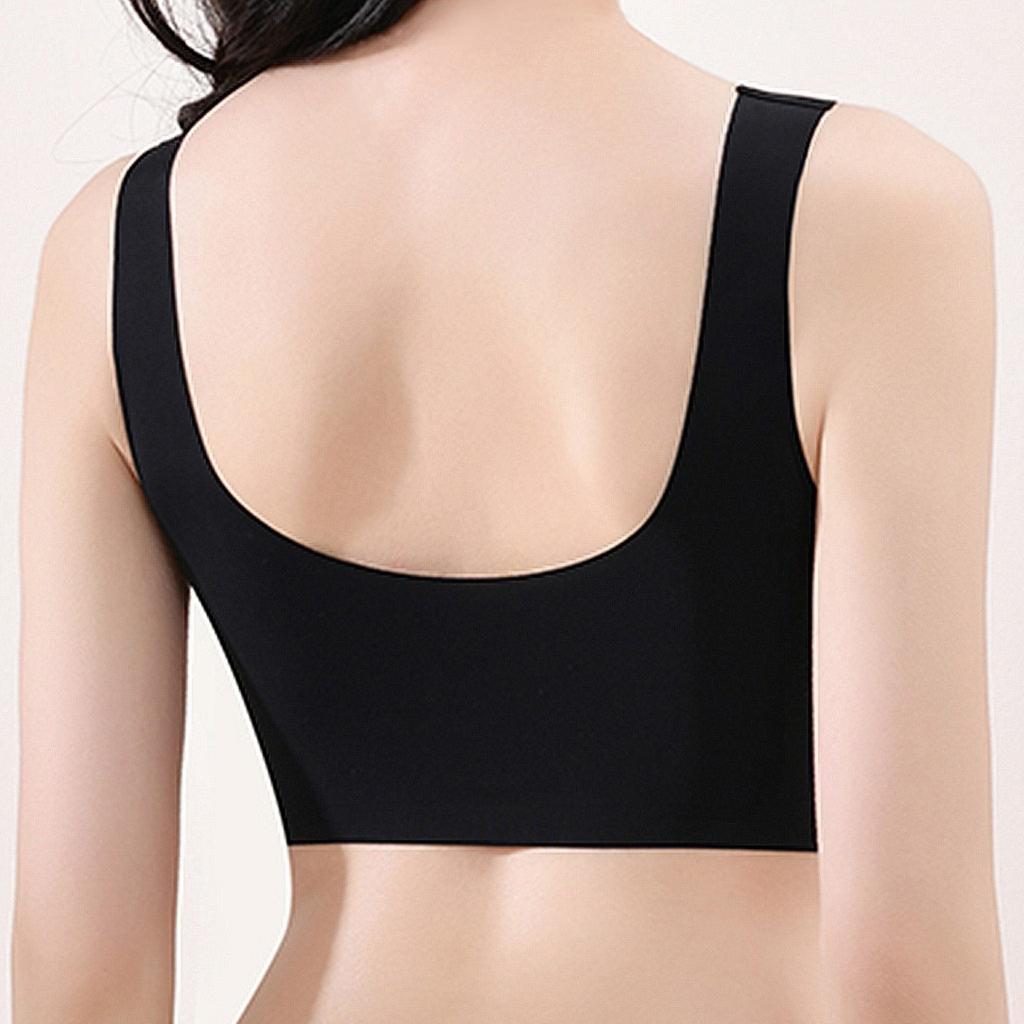 Women's Wire-Free Push-Up Bra for Back Enhancement and Sagging