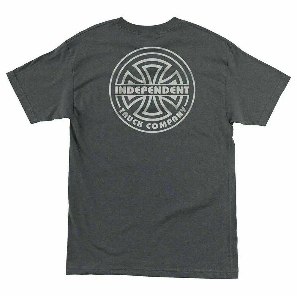 Independent Trucks BAUHAUS BOLD Skateboard T Shirt HEAVY METAL L