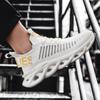 Men Running Shoes Breathable Trainers Sneaker Casual Lace Up Mesh Sport Shoes