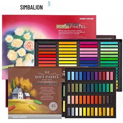 Lion Soft Pastels: Chalk Color Sticks for Drawing, Makeup, and Sketching - Blackboard Crayons.
