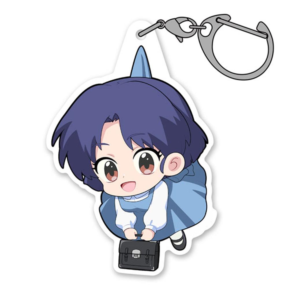 

Anime Ranma 2/1 Nibun no Ichi Figures Ranma Tendou Akane Acrylic Key Chains Q Version Cute Cartoon Bag Accessories Fans Gifts красный