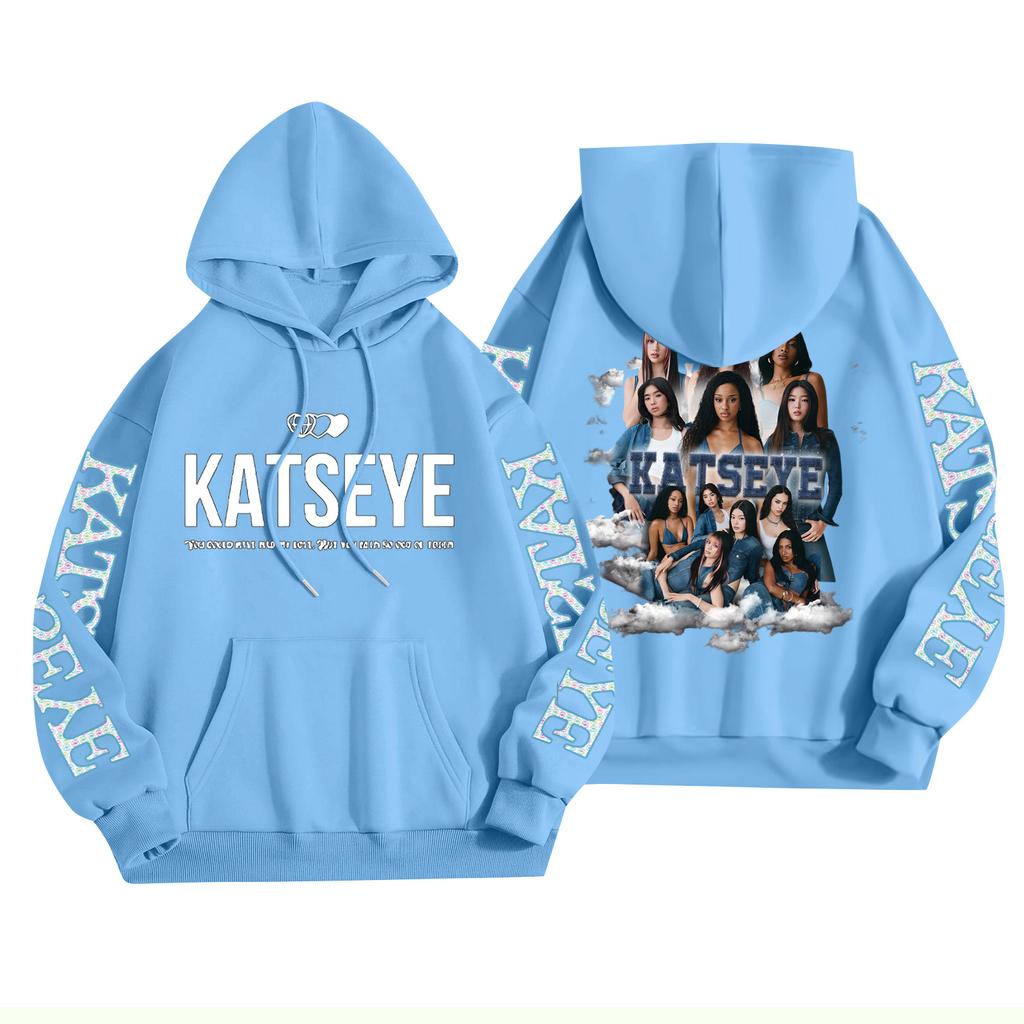 Unisex Fashion Lightweight Long Sleeve Pullover With Pockets Printed Hoodie