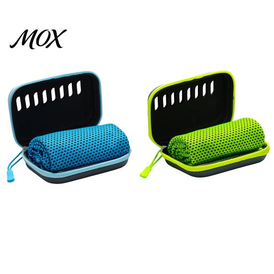Quick Cooling Towel with Case Carrying Case, 30x80cm Instant Microfiber Ice for Gym Fitness Towel, Portable Drying Workout Yoga Running Sports