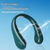 Portable Neck-Hanging Bladeless Fan with USB Charging, 3-Speed Silent Operation for Office, Outdoor, and Sports Use