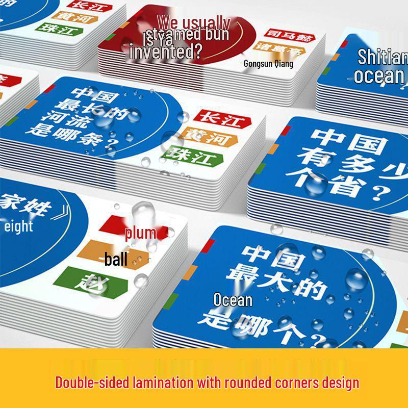 Elementary Student Knowledge Cards: Idiom Solitaire Fun & Educational Toy