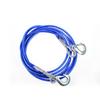 1Pcs 3-7 Tons Steel Wire Tow Ropd Traction Roping Trailer Pulls Rope With Hooks Car Tow Rope Auto Emergency Tools