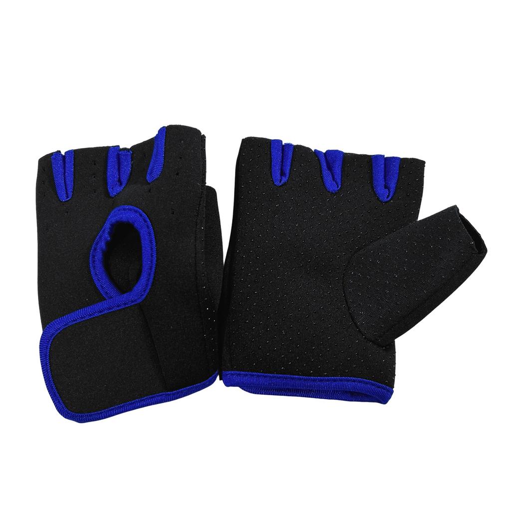 Half Finger Fitness Gloves, Training Gloves, Unisex, Breathable Yoga Equipment Training Gloves, Half Finger Anti Slip Shock-absorbing Riding Gloves