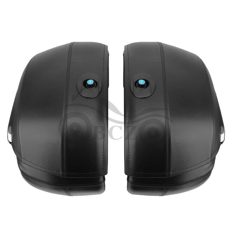 Compatible Universal Motorcycle Side Cases for Yamaha, Harley, Victory, BMW, Kawasaki, Suzuki, Benelli