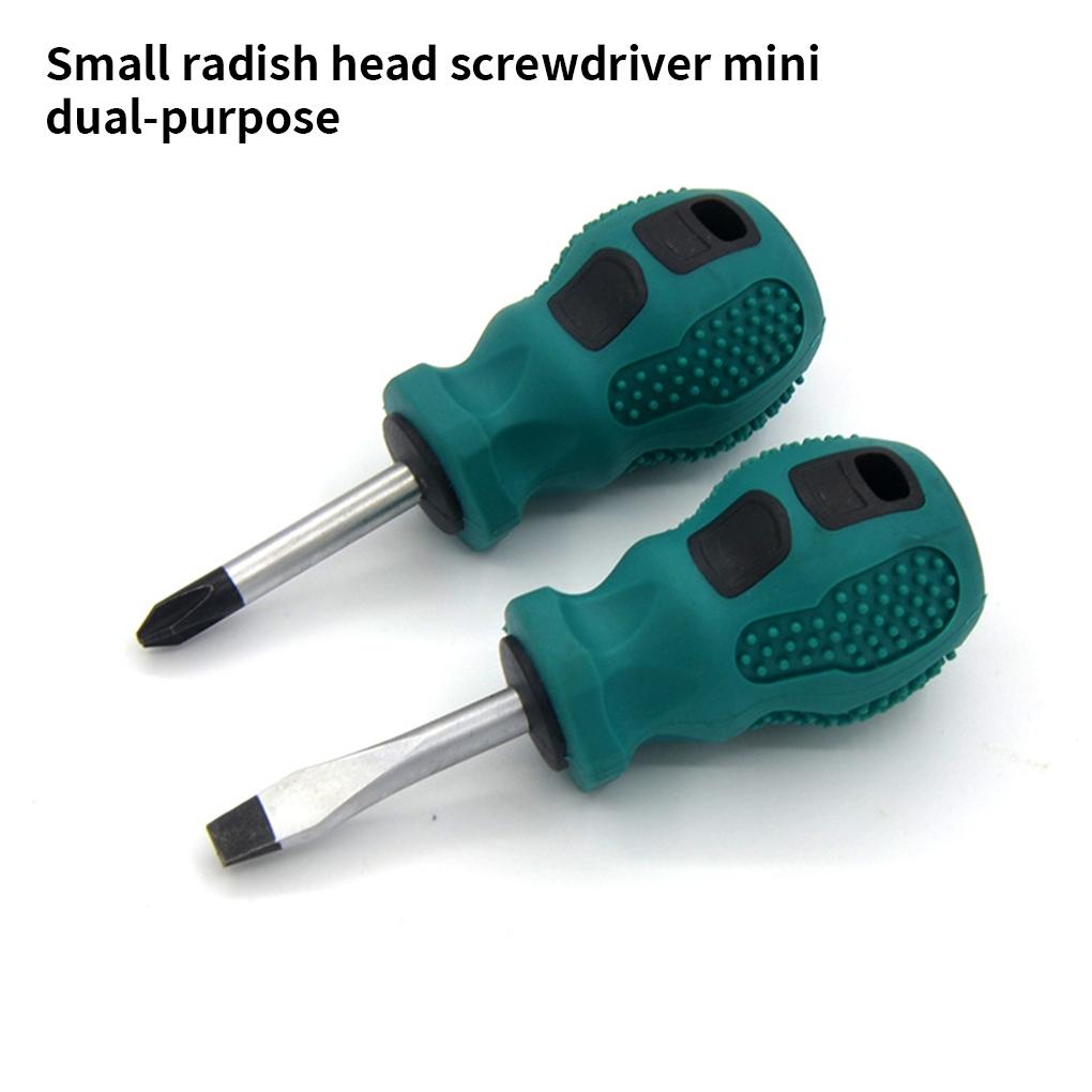 Professional Shank Combination Rubber Hardware Hand Tools Slotted Mini Precision Screwdriver Screw Driver Repair