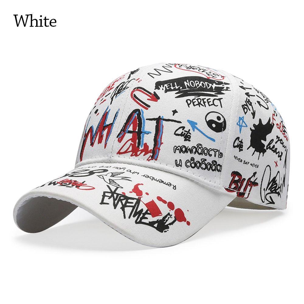 Print Sun Hat Hip Hop Visor Casual Snapback Hat  for Men Women