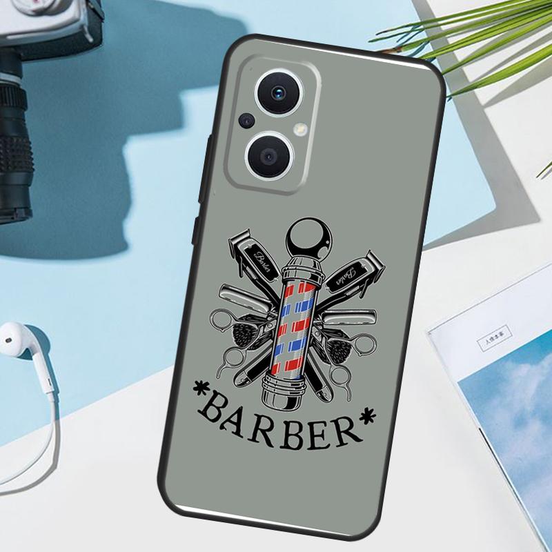 Barber Hair Stylist Cover For OPPO Reno 14F 13F 12F 11F 8T 7 8 Lite 10 11 12 13 14 OPPO Find X9 X8 X5 X6 Pro Case