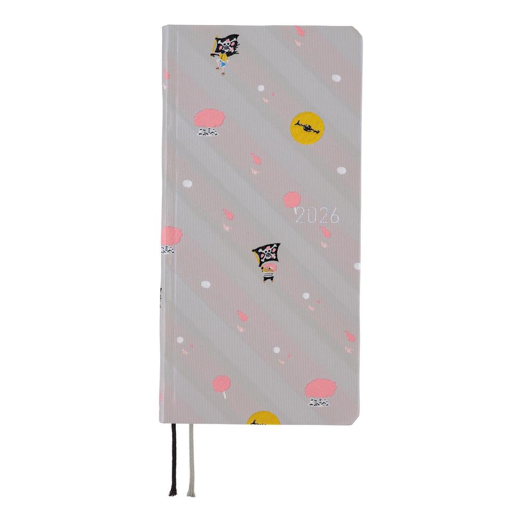 Hobonichi Techo 2026 Weeks ONE PIECE magazine/Hiluluk's Sakura January Start Weekly Planner Weekly Left Slim Vertical