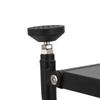 JFG Off-Road Motorcycle Stand with Wheels Powder Coated 450lb Capacity Universal Motocross Maintenance Stand Box Stand - Black