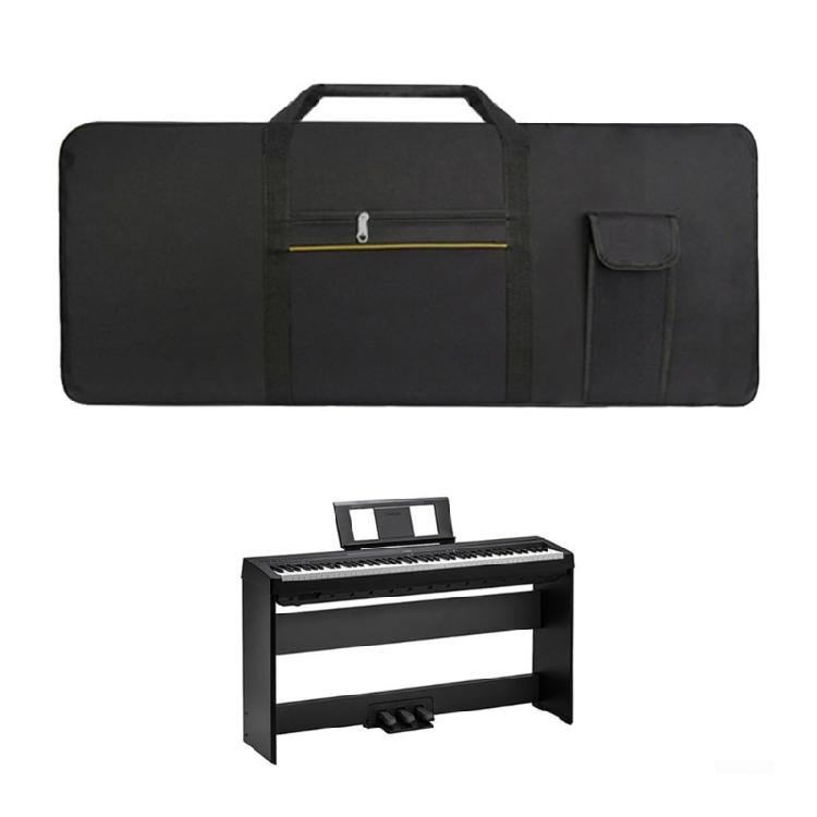 Copertura protettiva per tastiera elettronica, borsa impermeabile per tastiera elettronica a 61 tasti con tasche capienti per accessori