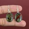 Dragon Bloodstone Earring 925 Sterling Silver Earring Handmade Jewelry Natural Gemstone Earring Decent Jewelry Drop Earrings Gifts For Women
