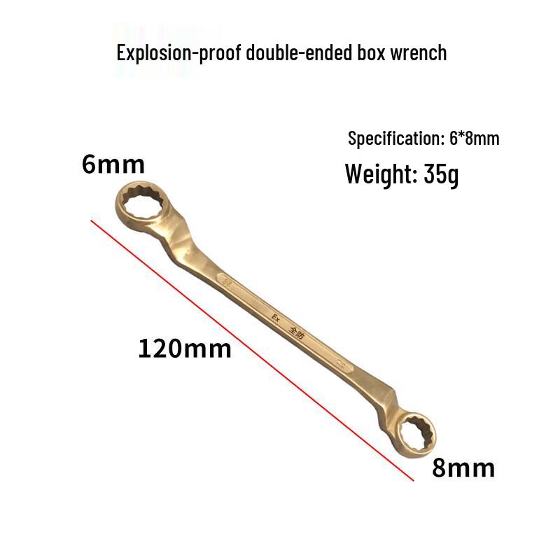 Lieve Explosion-Proof Double-End Ring Spanner Set