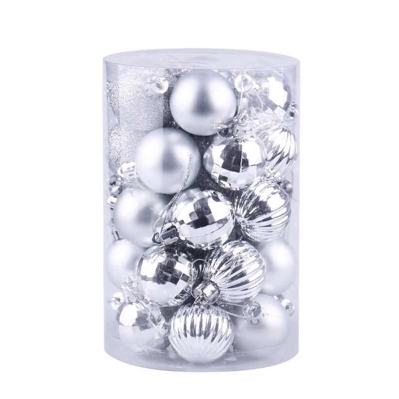 34Pcs 4cm Christmas Balls Ornaments Shatterproof Christmas Tree Decorations Large Hanging Ball for Holiday Wedding Party Decoration