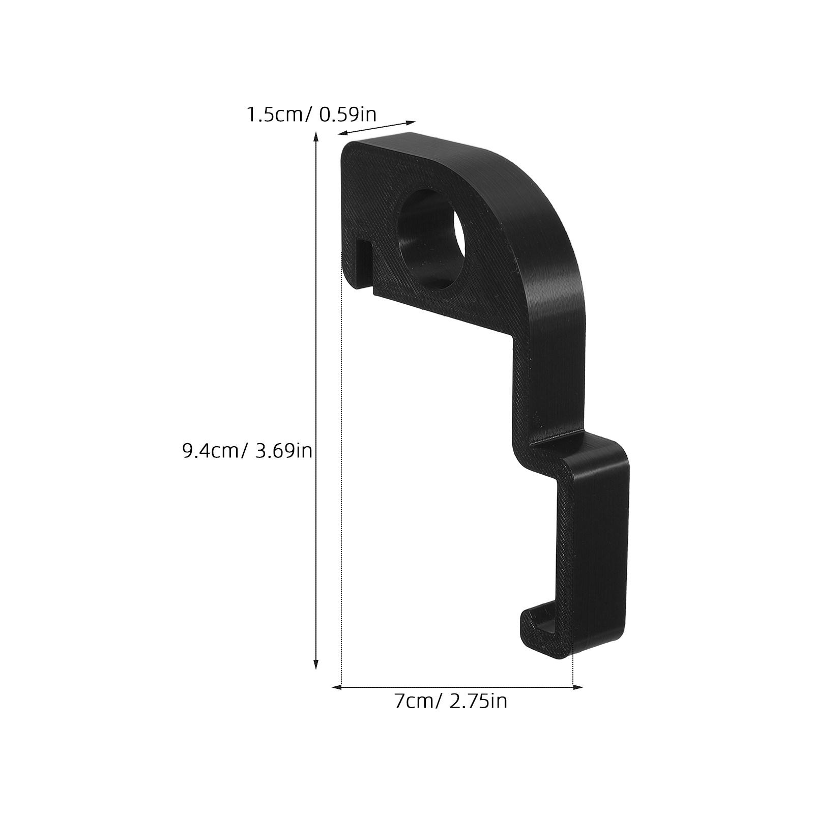 6Pcs Trash Can Ventilation Clip Black Garbage Bin Airflow Spacer Holder for Odor Recycling Office Outdoor Use чёрный