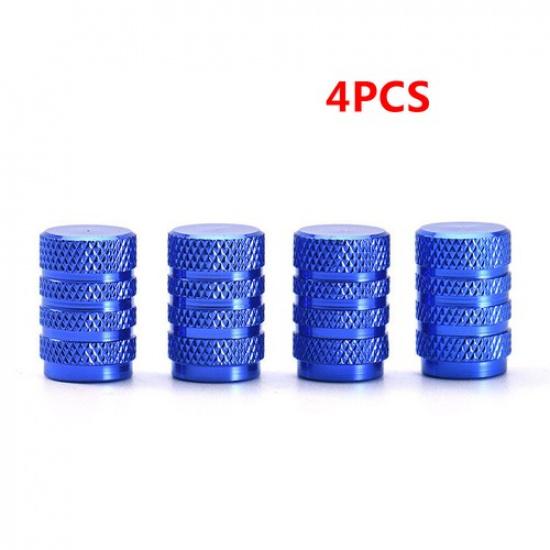 Aluminium Car Wheel Tyre Tire Valve Stems Air Dust Cover Screw Cap Accessories