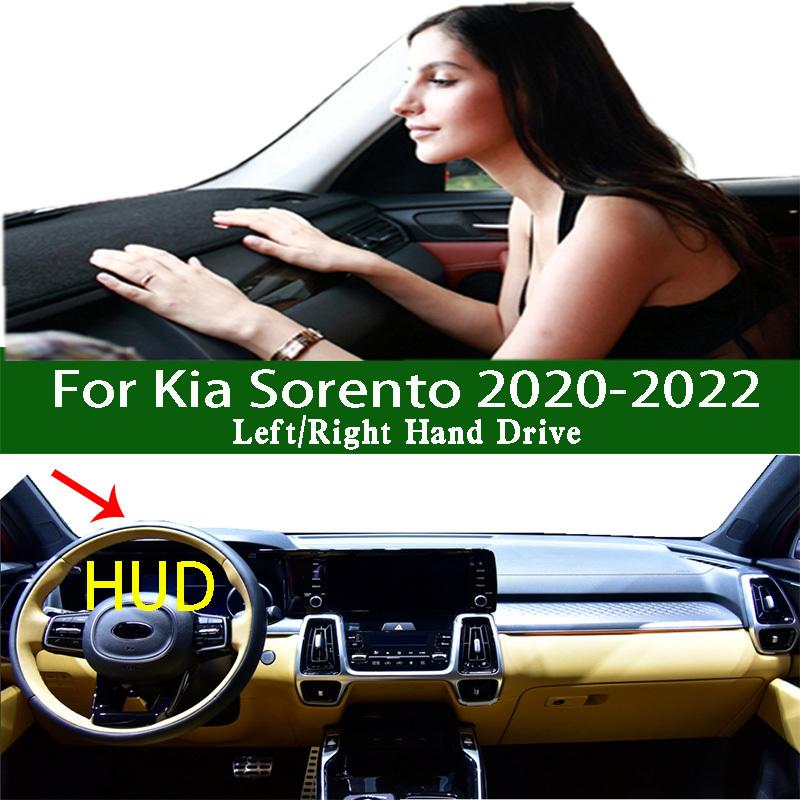 Für Kia Sorento IV Phev UK Mk4 LX - Armaturenbrettabdeckung Armaturenbrettbezug Schutz-Instrumentenbrett-Pad Schmutzabweisende Armaturenbrettmatte