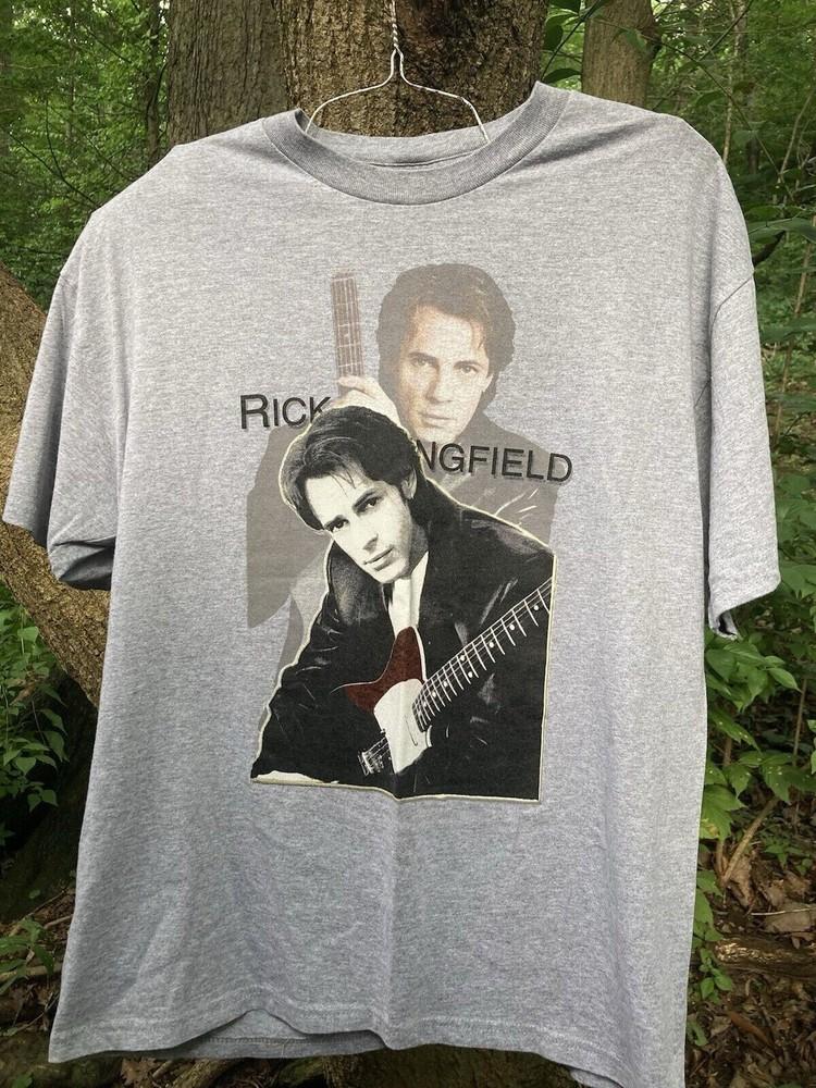 Футболка Rick Springfield Karma Concert Tour Серая Подарок Фанату Унисекс Футболка L