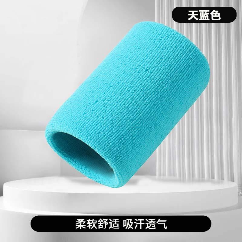 Colorful Sports Wrist Bracelet Cotton Sweat Absorbent Towel Wrist Bracelet Fitness Running Basketball Badminton Bracelet