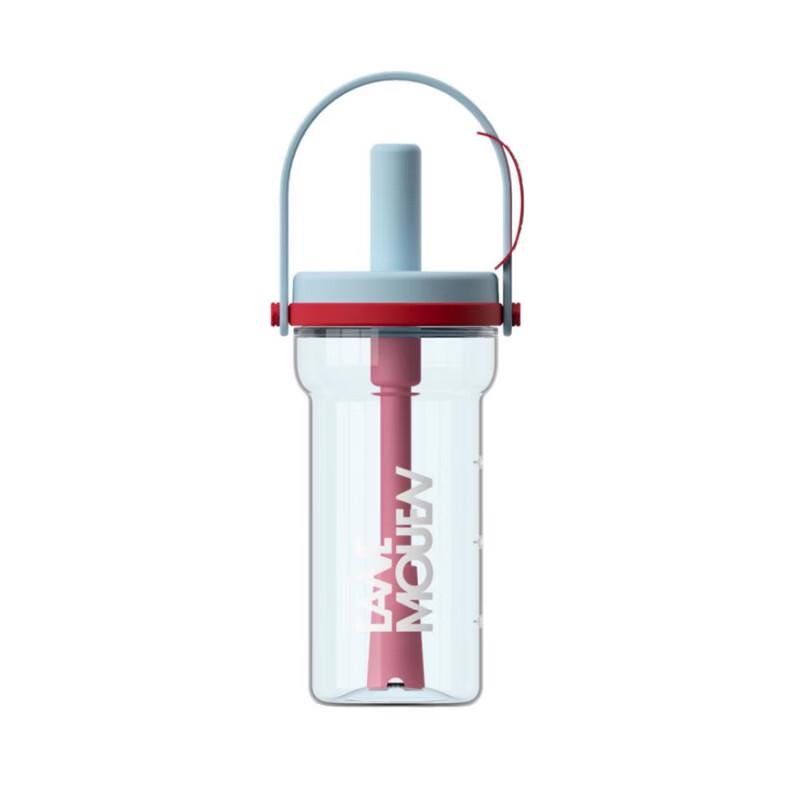 Lanmeng Portable Sports Water Bottle with Straw