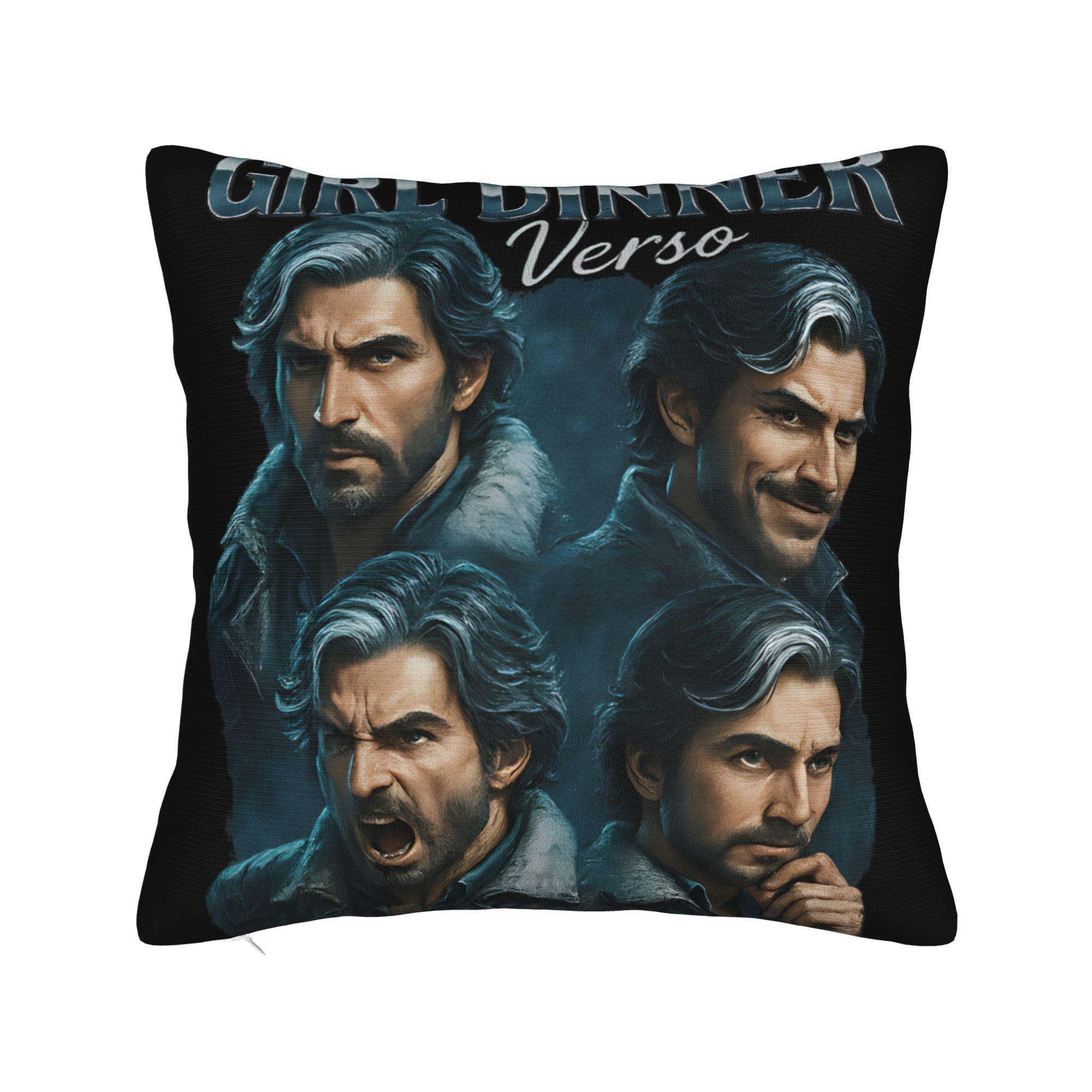 Наволочка Clair Obscur Expedition 33 Игра Мягкая Наволочка Для Гостиной Кровати Стула Ретро Модные Наволочки 12x12Inch