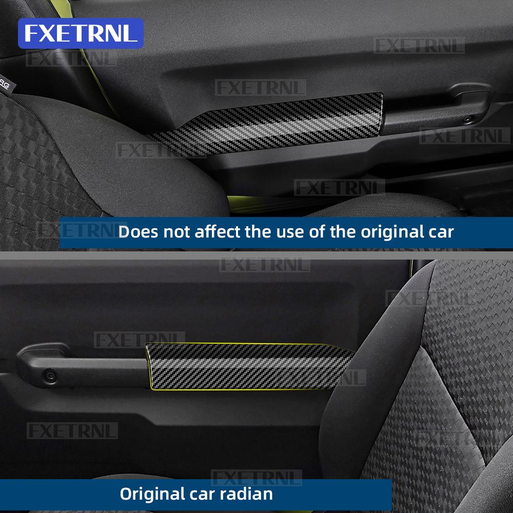 Rear Door Armrest Protective Cover for Suzuki Jimny JB64 JB74 2018 2019 2020 2021 2022-2026 3 Door Interior Trim Accessories