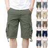 Men's Casual Workwear Multi-Pocket Shorts