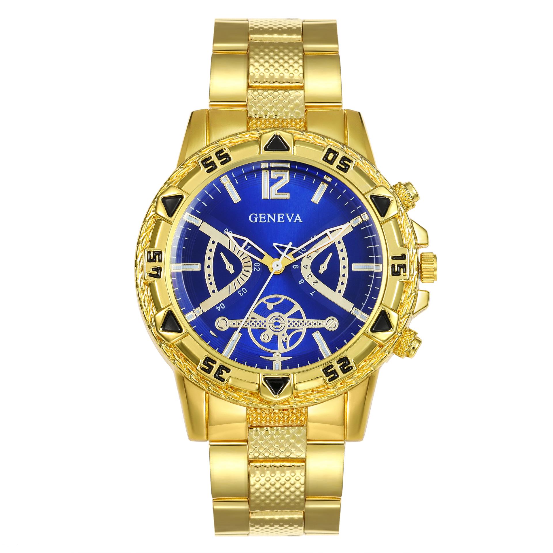 

Елегантний чоловічий годинниковий набір: Висококласна Бізнес та Подарункова Колекція - Набір з 4 предметів Hot-selling In-stock