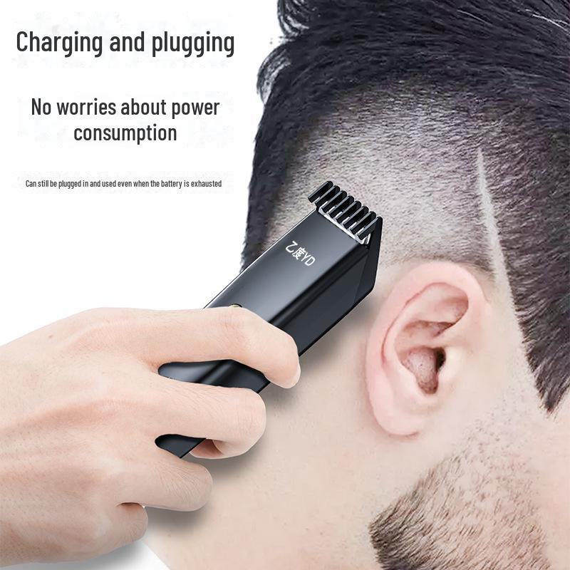 Rechargeable Silent Hair Clipper for Babies and Adults - Electric Shaver for Kids and Home Use