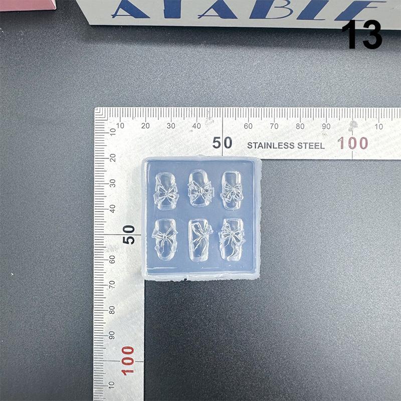 

Торт Крем Юбка Бант Лента 3D Акриловая Форма Украшения для Нейл-арта Дизайн Своими Руками Силиконовая Форма для Нейл-арта Шаблон для Нейл-шармов 13