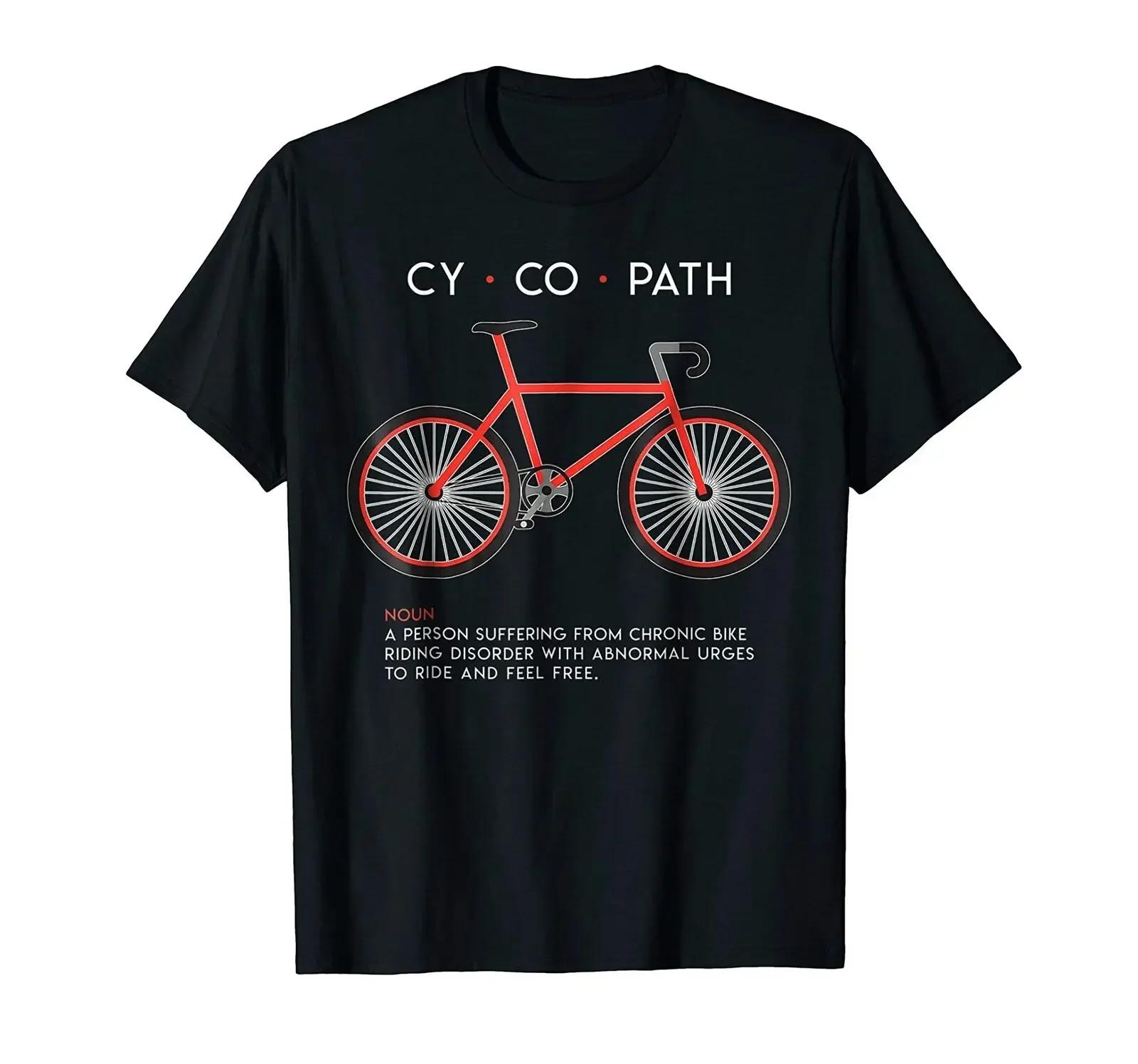 

CYCOPATH Funny Cycling and Bicycle Riders Bike TShirt 100 Cotton ONeck Summer Short Sleeve Casual Mens Tshirt Size S3XL S