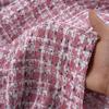 Small Fragrant Wind Woolen Cloth Fabric Dress By Meter for Coats Clothing Sewing Plain Soft Skin-friendly Cloth Needlework Drape