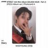 ATEEZ 14° Mini Album Golden Hour Parte.5 Album POCA ver. Photocard DIARY VER
