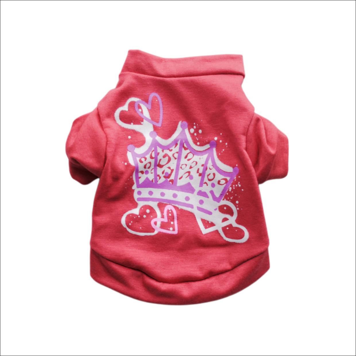 

Новая весенне-летняя футболка с изображением собаки и кошки, дышащий хлопок, Bi Xiong, Teddy XS