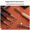 Adjustable Sandalwood Handle Leather Edge Liner Tool Leather Edge Pressing Marking Tool