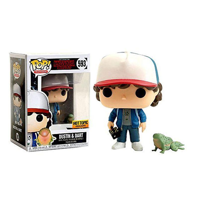 Sammelbare Stranger Things Elf Schlüsselanhänger-Figur aus Harzmaterial