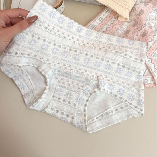 Sous-vêtements pour femmes Taille Haute Culottes Hipster pour Dames Couvrance Totale Douces Respirantes Culottes Post-partum