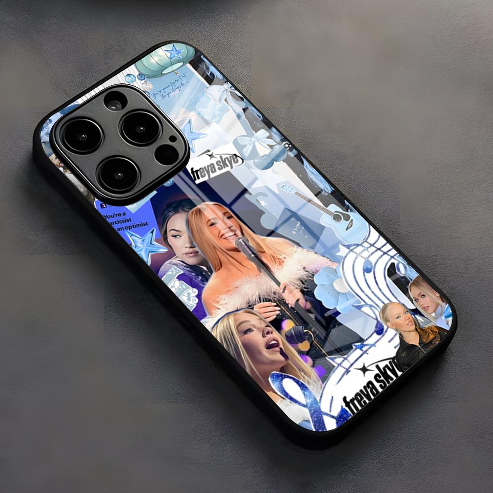 F-Freya Skye Singer Phone Case For IPhone 17 Pro Max 16 15 14 Pro Max 13 11 X Xs Xr 8 7Plus Silicone Cover