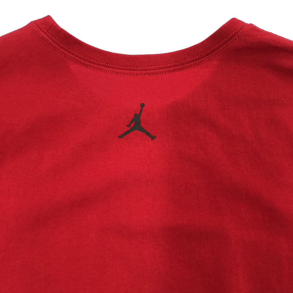 Nike Jumpman Logo Short Sleeve TOKYO T-shirt L Red Men's Used