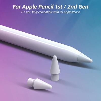 Für Apple Pencil Spitze Glatte Ersatzspitzen Für Apple Pencil 1. 2. Generation Spitze Stiftspitzen Für iPad Stylus Stift Ersatzspitze