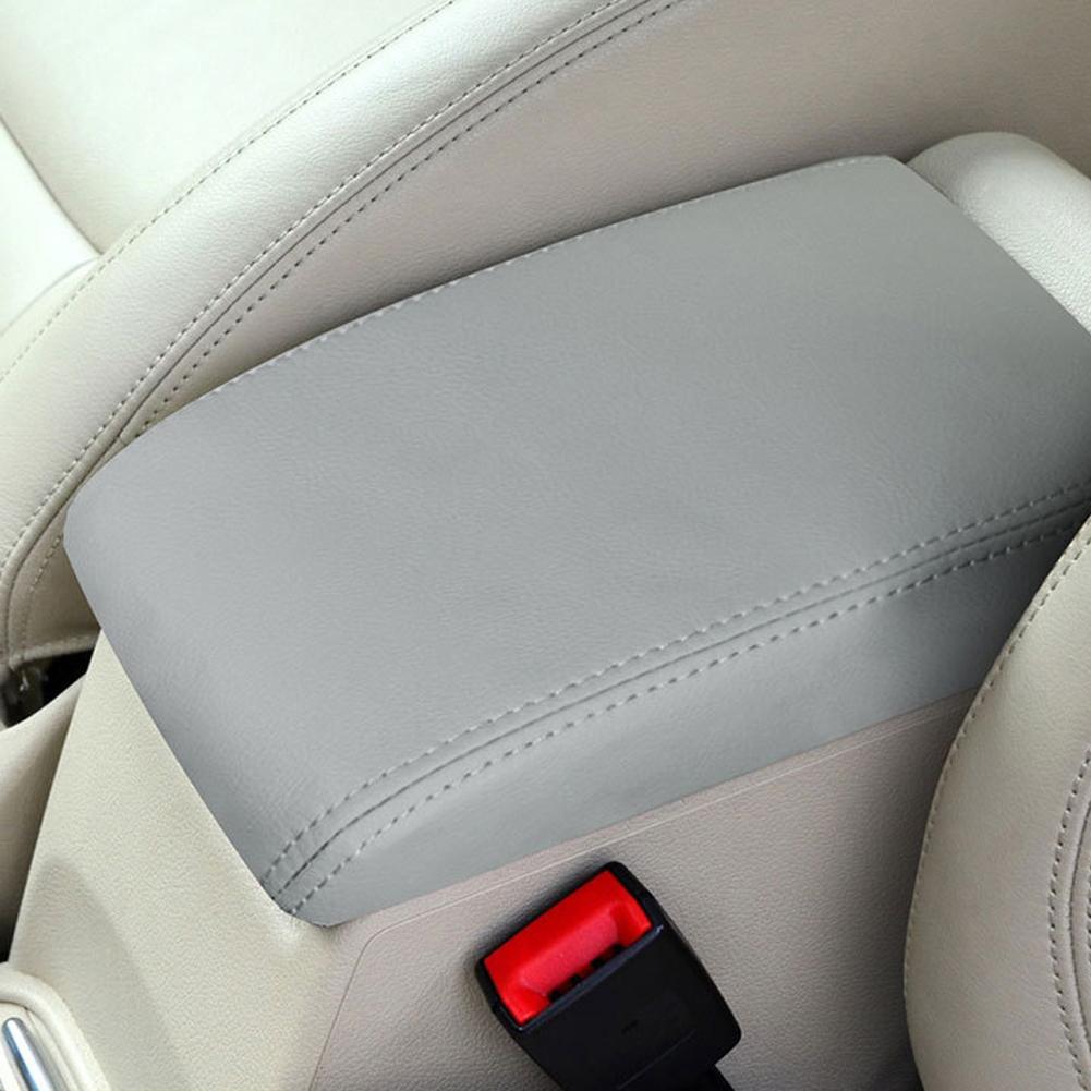 Auto Armlehne Box Abdeckung PU Leder Schutzhülle Zubehör Für VW Volkswagen Tiguan MK1 2010-2016