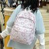 Schoolbag Cartoon Backpack Large Capacity Fresh Spring and Summer Ktiiy Cat Junior High School Student Schoolbag Short Trip Backpack